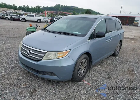 2011 Honda Odyssey Exl z USA, uszkodzony, nr VIN 5FNRL5H65BB066004